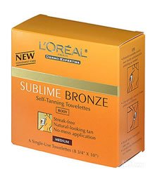 Loreal Sublime Self Tanning Towelettes Review