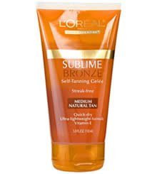 Loreal Sublime Bronze Self Tanning Gelee